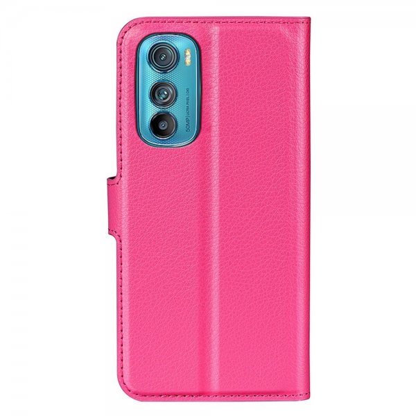 Motorola Edge 30 Suojakotelo Litsi Magenta