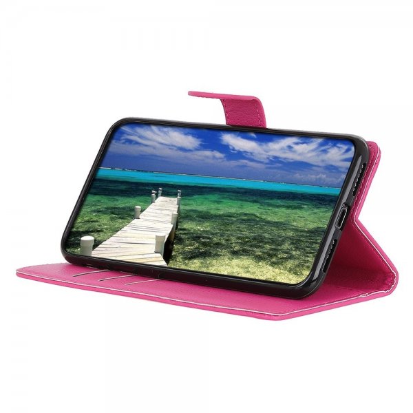 Motorola Edge 30 Kotelo Korttipaikka Magenta