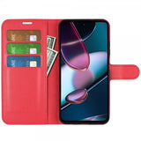 Motorola Edge 30 Suojakotelo Litsi Punainen