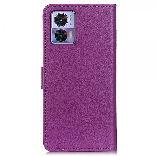 Motorola Edge 30 Neo -lompakkokotelo Litsi Violetti