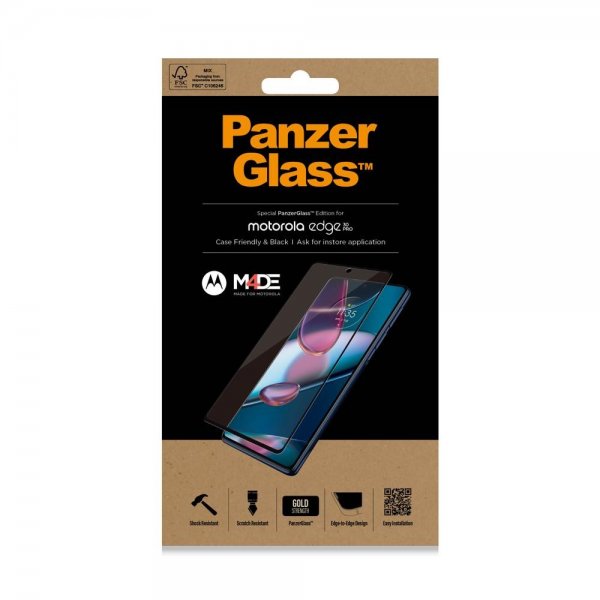 PanzerGlass Motorola edge 30 pro Näytönsuoja Case Friendly