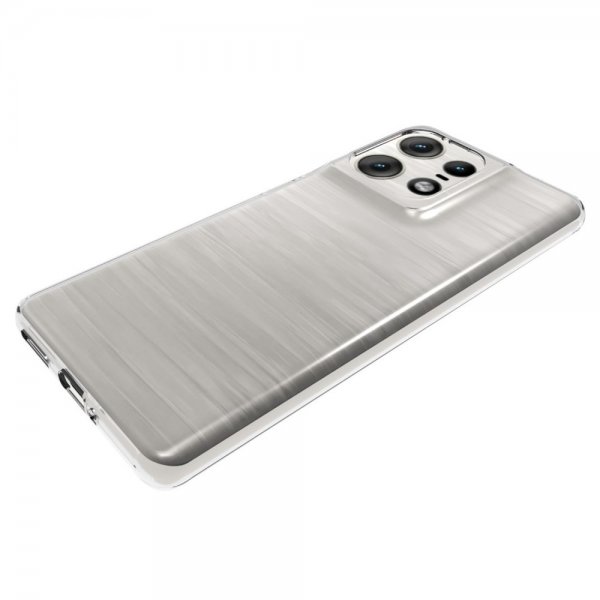 Motorola Edge 50 Pro Kuori Pehmeä Muovi Läpinäkyvä