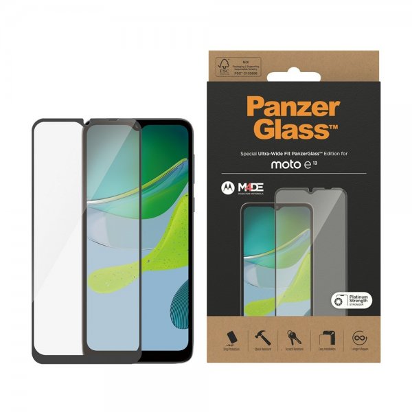 PanzerGlass Motorola Moto E13 Näytönsuoja Ultra-Wide Fit