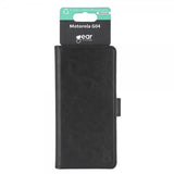 Gear Motorola Moto G04 Kotelo 3 Korttipaikkaa Musta