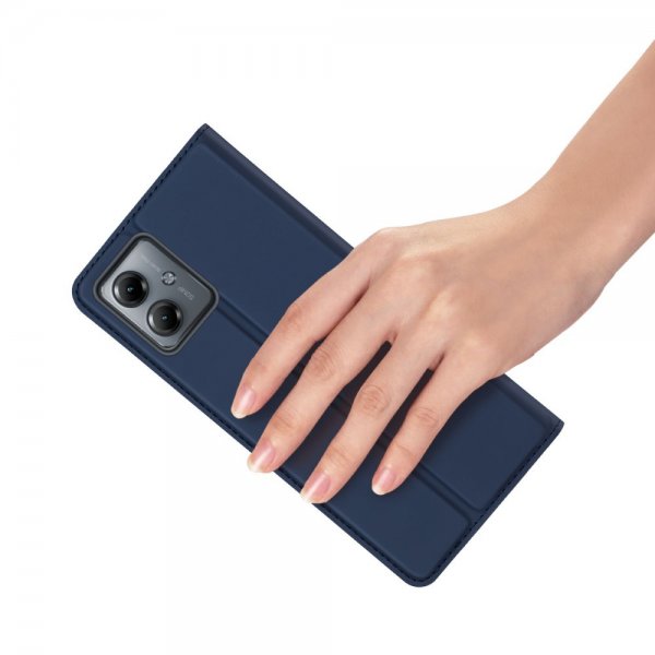 Dux Ducis Motorola Moto G14 Kotelo Skin Pro Series Sininen