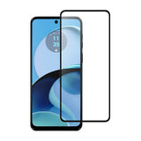 Motorola Moto G14 Näytönsuoja Karkaistu Lasi Kokopeittävä