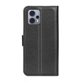 Motorola Moto G23 jalustallinen suojakotelo, musta