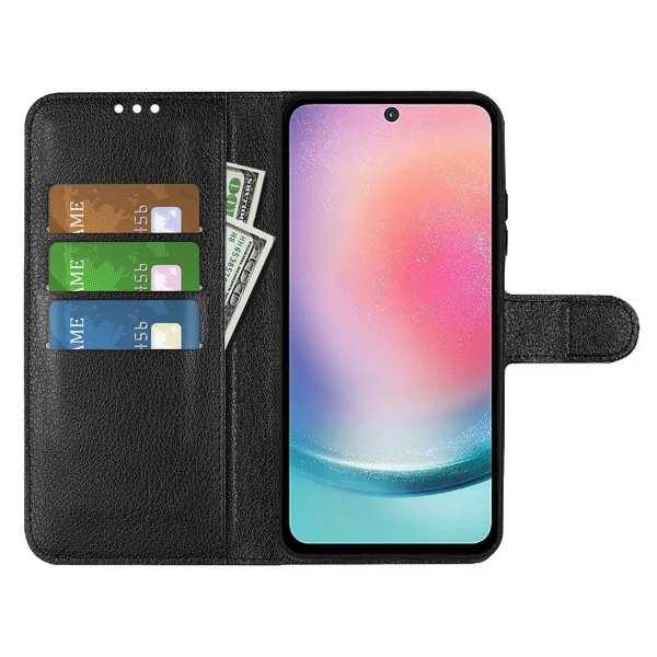 Motorola Moto G23 jalustallinen suojakotelo, musta