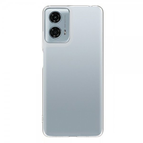 Motorola Moto G24 Power -kuori, pehmeää muovia, läpinäkyvä