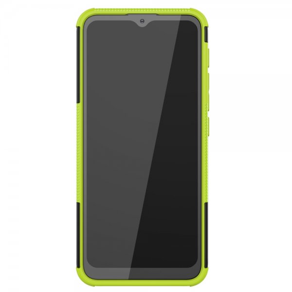 Motorola Moto G30 Kuori Rengaskuvio Jalustatoiminto Vihreä