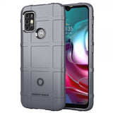 Motorola Moto G30 Kuori Ruutukuvio Harmaa