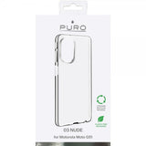 Puro Motorola Moto G51 kuori läpinäkyvä