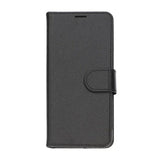 Motorola Moto G54 suojakotelo, jossa korttipaikka, musta