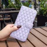 Motorola Moto G62 5G Kotelo Ruutukuvio Violetti