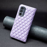 Motorola Moto G62 5G Kotelo Ruutukuvio Violetti