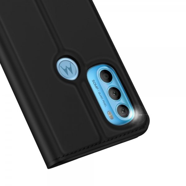 Dux Ducis Motorola Moto G71 5G Fodral Skin Pro Series Musta