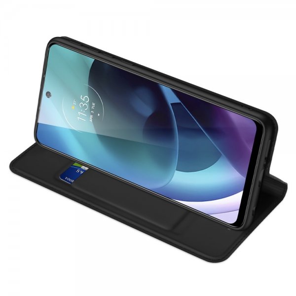Dux Ducis Motorola Moto G71 5G Fodral Skin Pro Series Musta