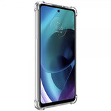 Imak Motorola Moto G71 5G Airbag-suojakuori läpinäkyvä
