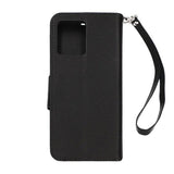 Motorola Moto G84 Kotelo Käsihihnalla Musta