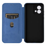 Motorola Moto G84 Kotelo Hiilikuitupinta Sininen