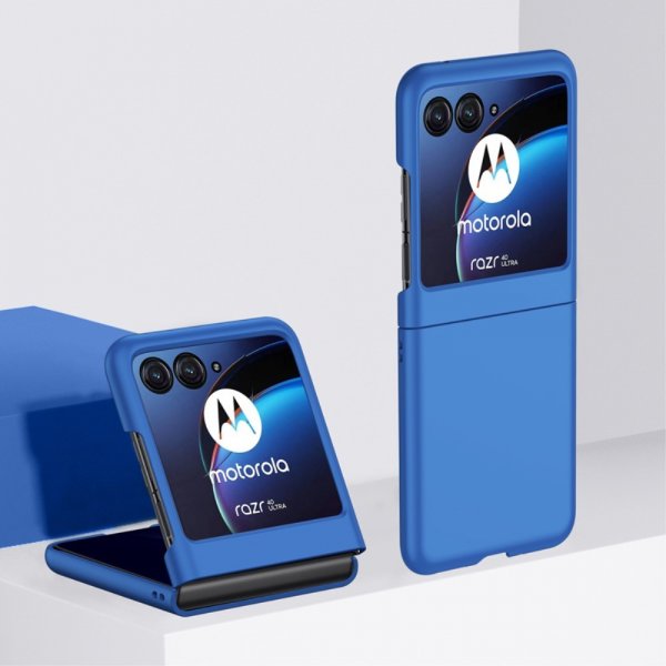 Motorola Razr 40 Ultra Kuori Ultra Thin Sininen