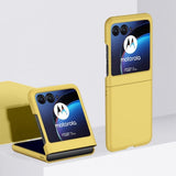 Motorola Razr 40 Ultra Kuoret Erittäin Ohut Keltainen