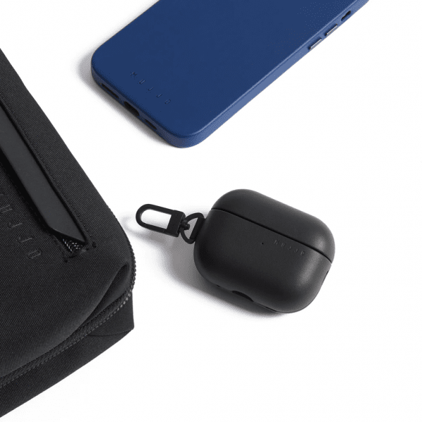 Mujjo AirPods Pro 2 Echelon -suojakotelo, musta