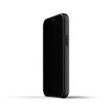 Mujjo iPhone 12 Mini Kuori, täysnahkainen, musta