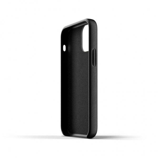 Mujjo iPhone 12 Mini Kuori, täysnahkainen suojakuori, ruskea