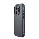 Mujjo iPhone 15 Pro -suojakuori Shield Case Steel Blue