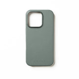 Mujjo iPhone 16 Pro -kotelo täysin nahkaa, Green Smoke