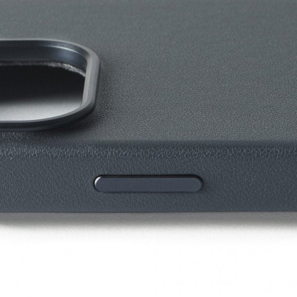 Mujjo iPhone 16 Pro -kuori Maiz Case Steel Blue