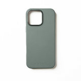 Mujjo iPhone 16 Pro Max -kotelo täysnahkaa, Green Smoke