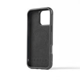 Mujjo iPhone 16 Pro Max -suojakuori Shield Case Musta