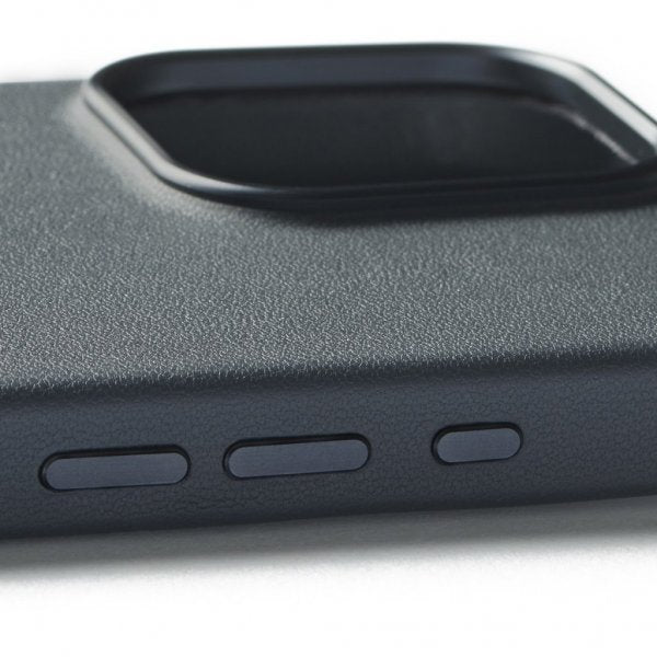 Mujjo iPhone 16 Pro Max -kuori Maiz Case Steel Blue