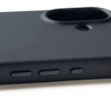 Mujjo iPhone 17 -kuori, täysnahkainen, MagSafe, Basalt