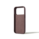 Mujjo iPhone 17 Pro Skal Full Leather Case MagSafe Bronze Red