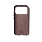Mujjo iPhone 17 Pro Skal Full Leather Case MagSafe Bronze Red