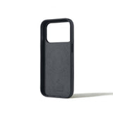 Mujjo iPhone 17 Pro -kuori, kokonahkainen kotelo MagSafe Basalt