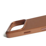 Mujjo iPhone 17 Pro Full Leather Case MagSafe Tan