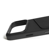 Mujjo iPhone 17 Pro Full Leather Wallet Case MagSafe Musta