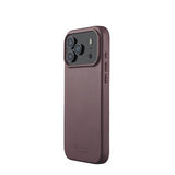 Mujjo iPhone 17 Pro Max Kuori Täysnahkainen Suojakotelo MagSafe Bronze Red