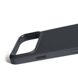 Mujjo iPhone 17 Pro Max -kuori, täysnahkainen, MagSafe, Basalt