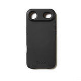 Mujjo iPhone Air-kotelo, täysnahkainen MagSafe-yhteensopiva suojakuori, musta