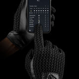 Mujjo Leather Crochet -kosketusnäyttökäsineet, koko 8.5