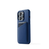 Mujjo iPhone 14 Pro Kuori Full Leather Wallet Case Tan