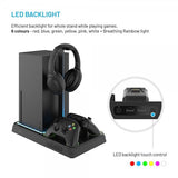 Kiinteä monitoiminen telakointiasema Xbox Series X/Series S musta