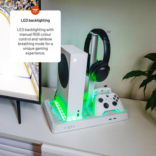 Kiinteä Monitoiminen Telakointiasema Xbox Series X/Series S Valkoinen