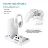 Kiinteä Monitoiminen Telakointiasema Xbox Series X/Series S Valkoinen