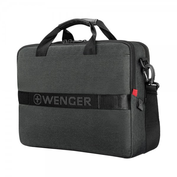Wenger MX ECO Brief 16" kannettavan tietokoneen laukku, musta